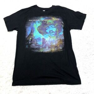 Jimi Hendrix Shirt Mens Small Band Tee Black Valleys Of Neptune Ten Tag T-Shirt
